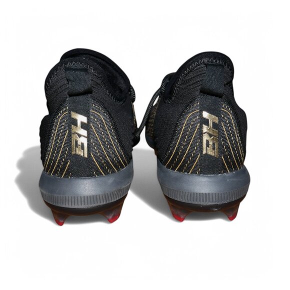 Under Armour Harper 4 Low St Metal Baseball Cleats Mens Size 15 Black/Gold NEW - Picture 8 of 12
